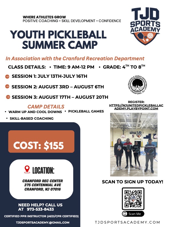 Cranford TJD Summer Pickleball Camp (26)